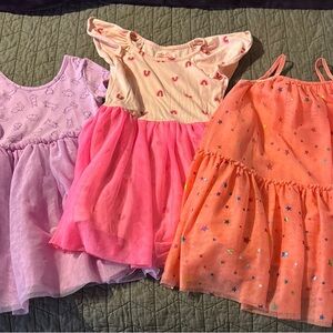 Set of Six Girls' 5T Tulle Dresses